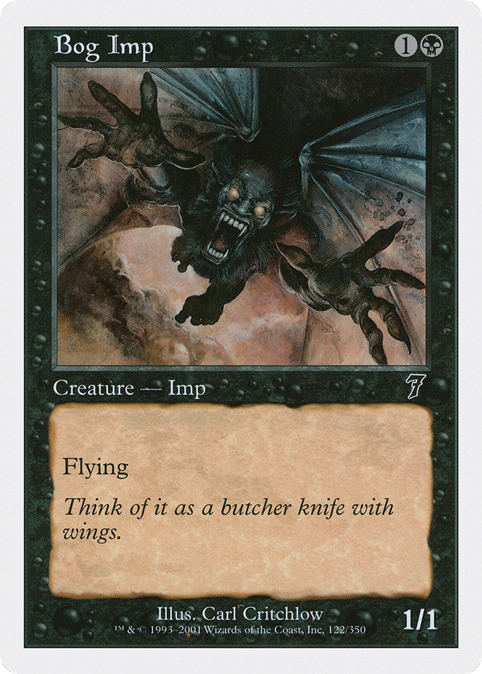 Bog Imp — Seventh Edition — Magic: The Gathering