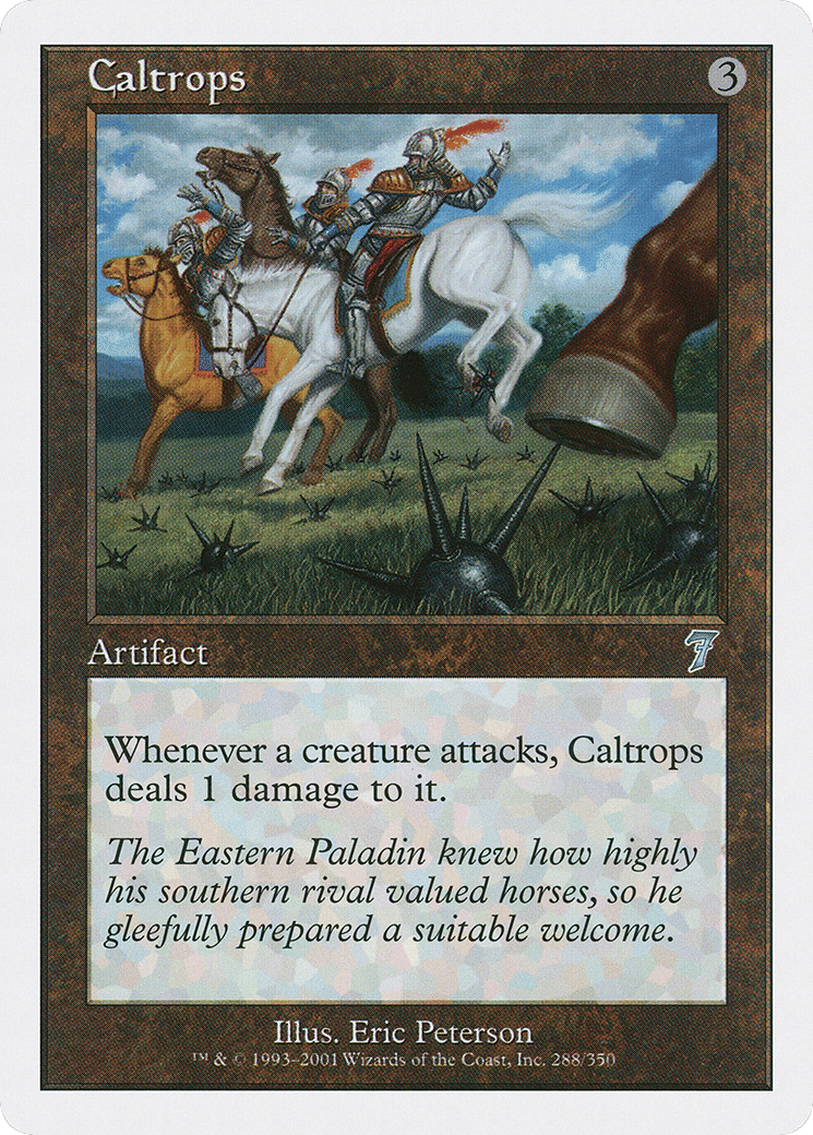 Caltrops — Seventh Edition — Magic: The Gathering