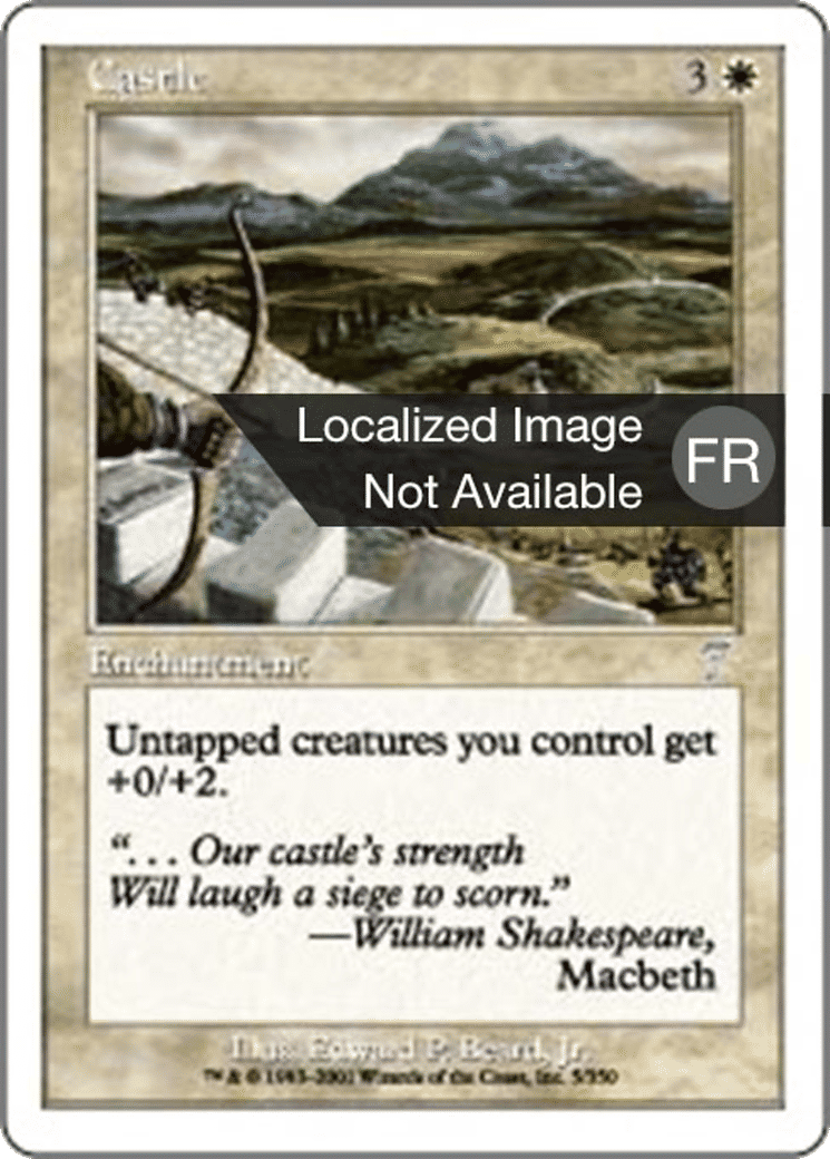 Château fort — Seventh Edition — Magic: The Gathering