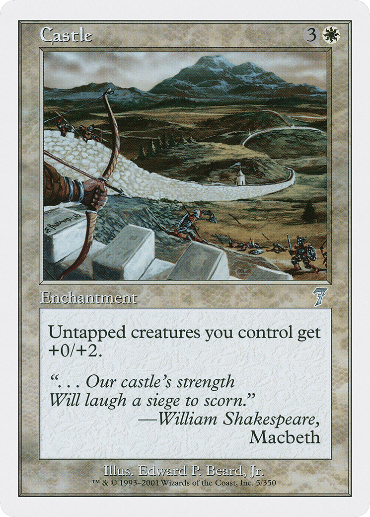 Castle — Seventh Edition — Magic: The Gathering