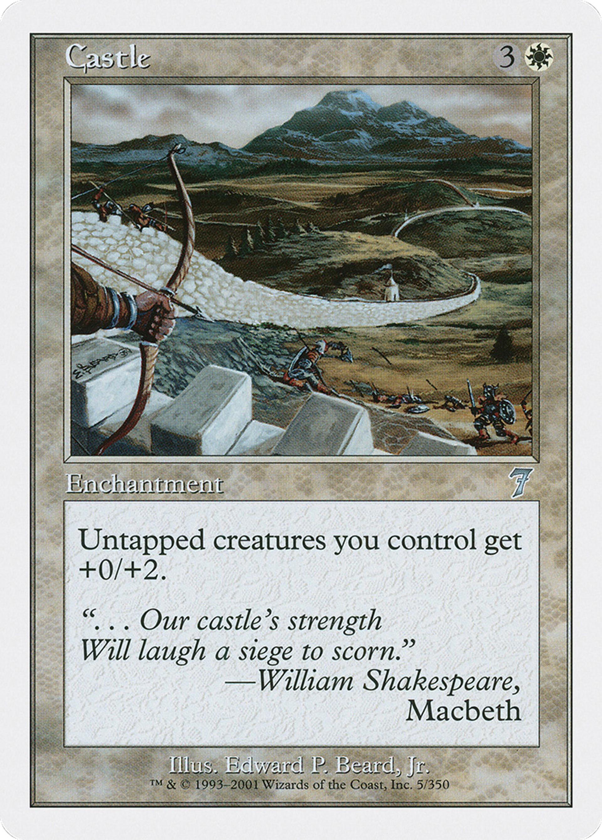 Château fort — Seventh Edition — Magic: The Gathering