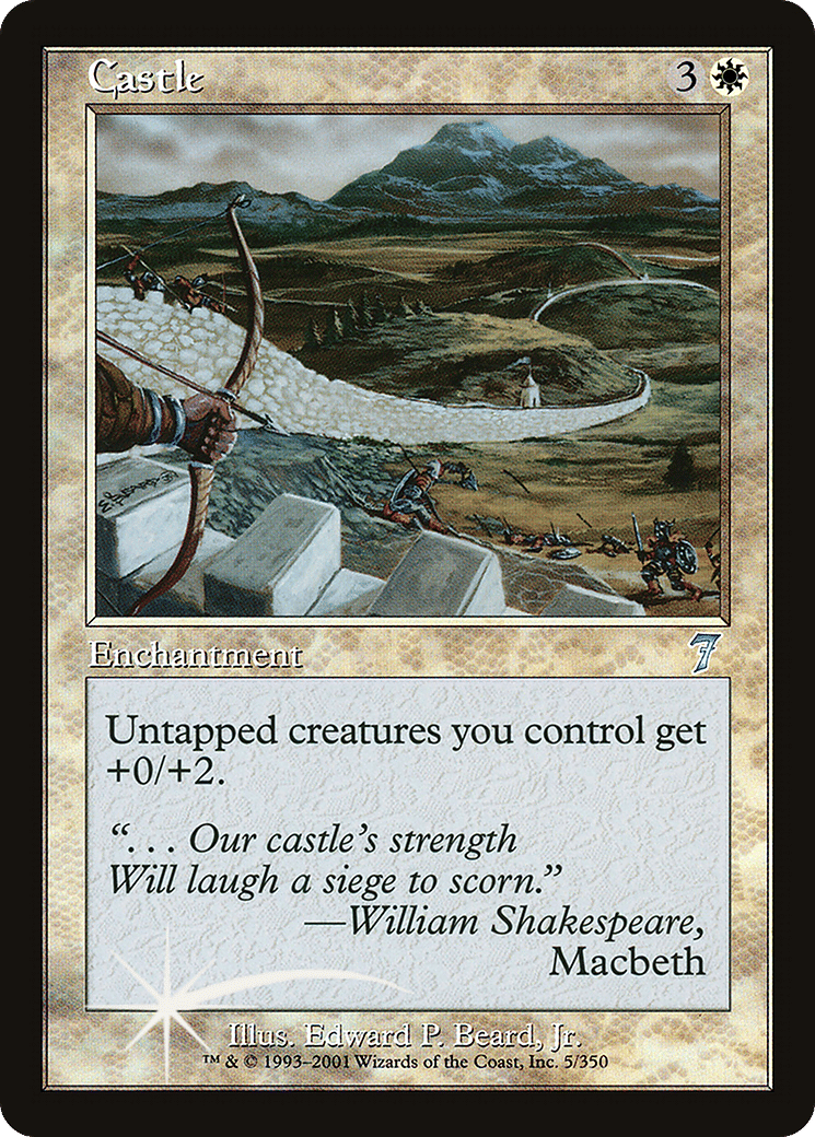 Castle — Seventh Edition — Magic: The Gathering
