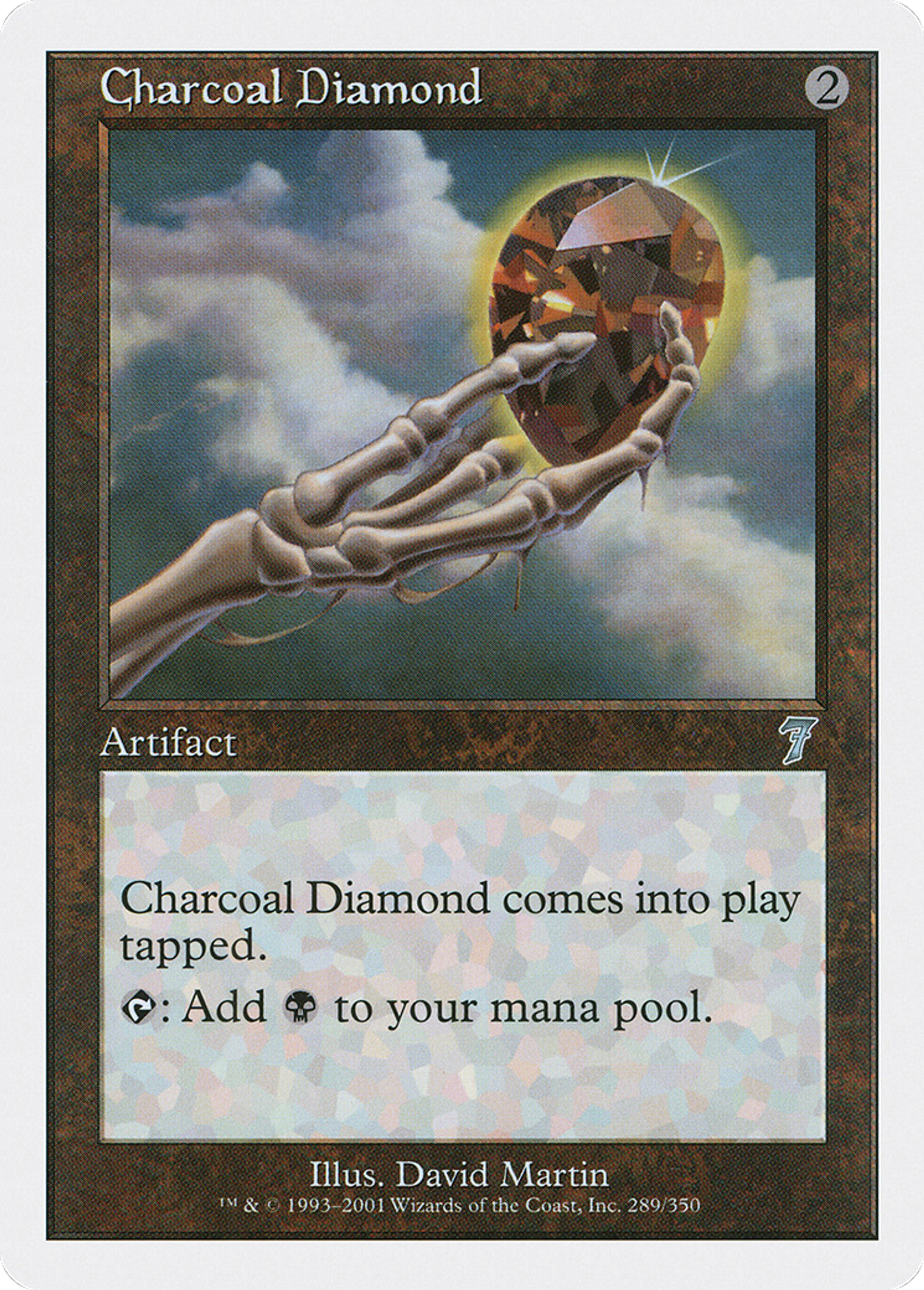 Charcoal Diamond — Seventh Edition — Magic: The Gathering