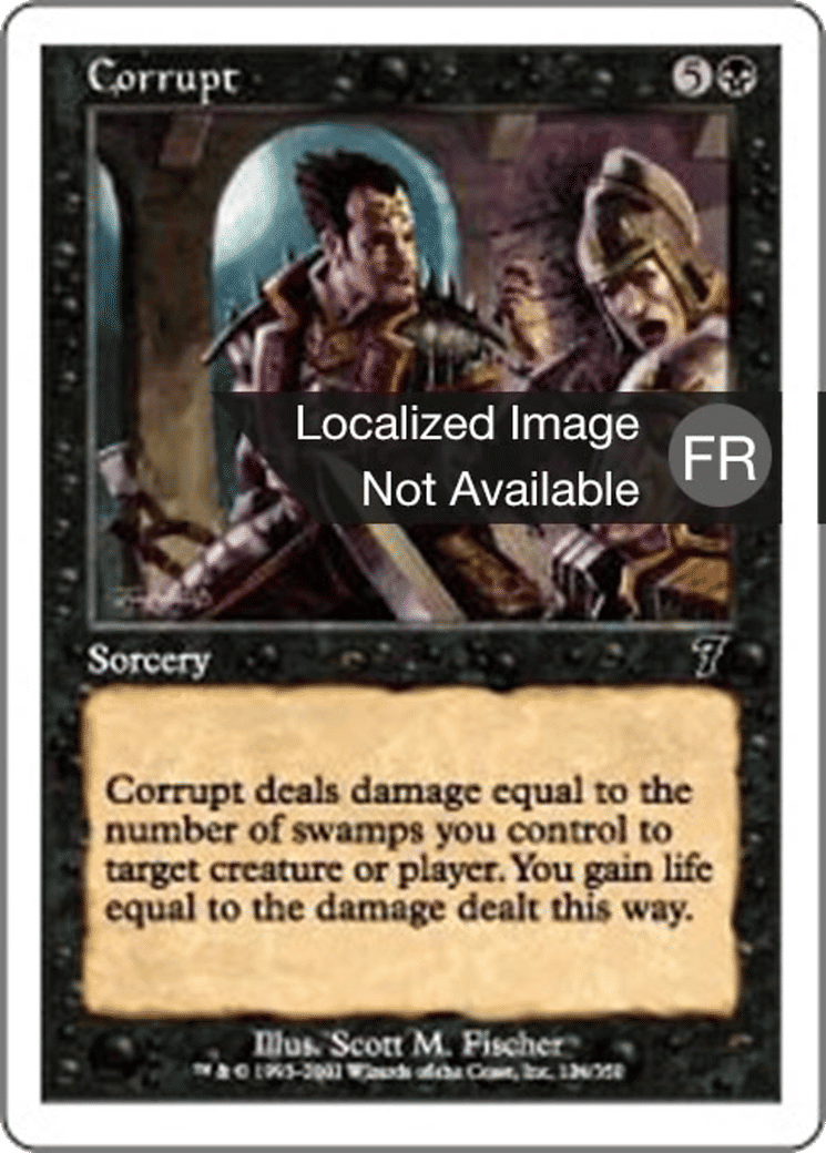 Corruption — Seventh Edition — Magic: The Gathering