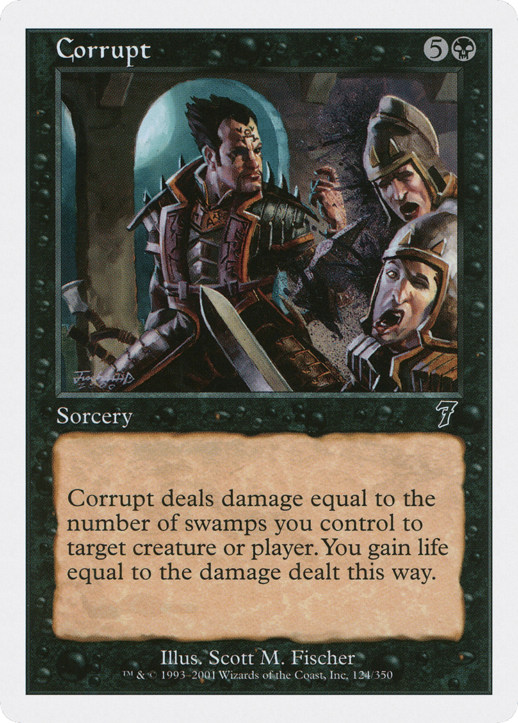 Corrupt — Seventh Edition — Magic: The Gathering