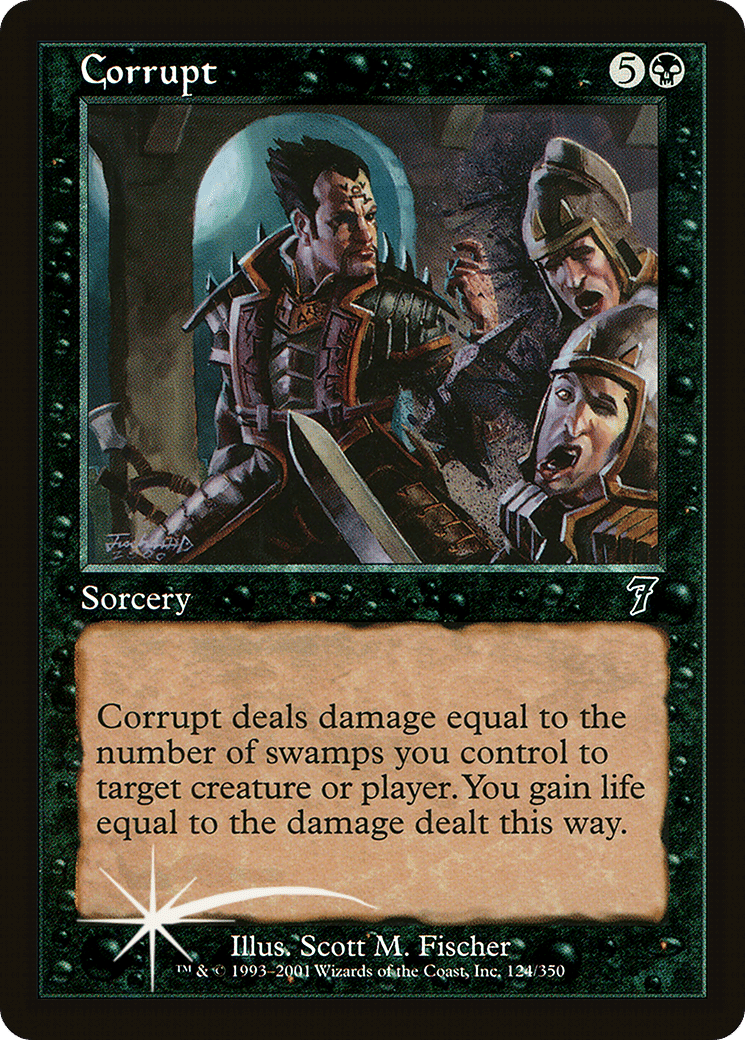 Corrupt — Seventh Edition — Magic: The Gathering