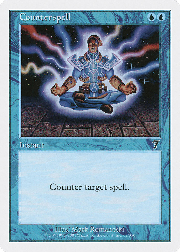 Counterspell — Seventh Edition — Magic: The Gathering