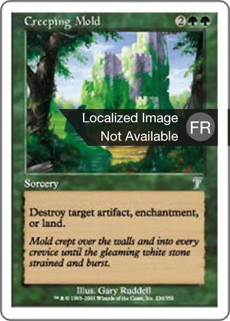 Moisissure rampante — Seventh Edition — Magic: The Gathering