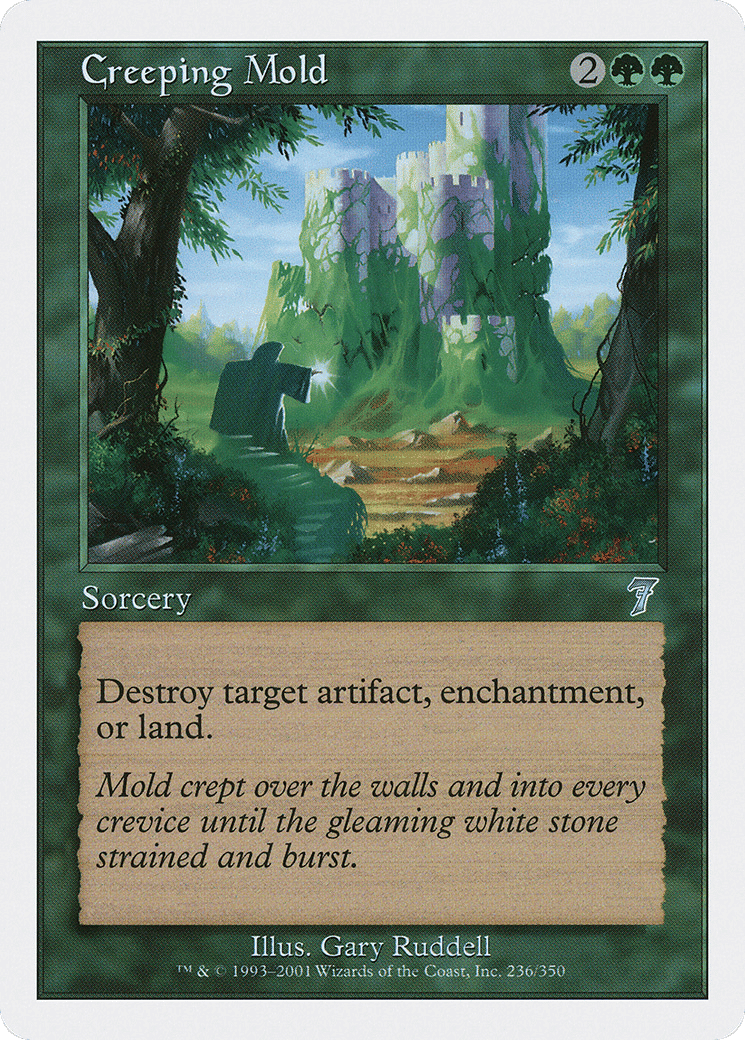 Creeping Mold — Seventh Edition — Magic: The Gathering