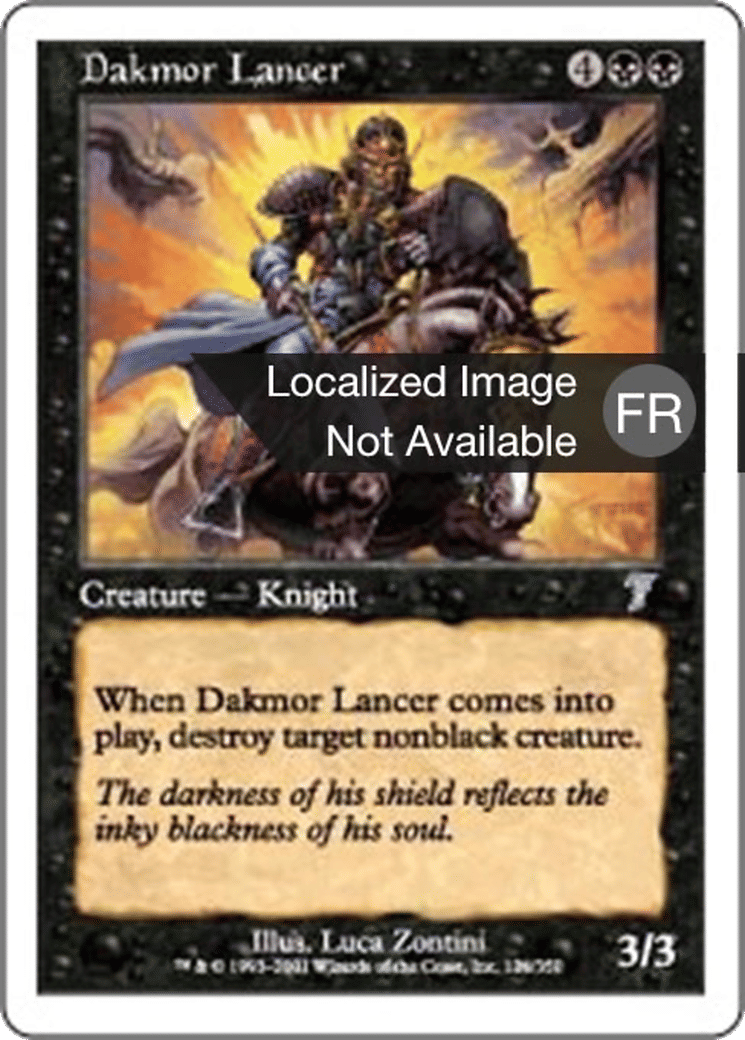 Lancier du Marennois — Seventh Edition — Magic: The Gathering