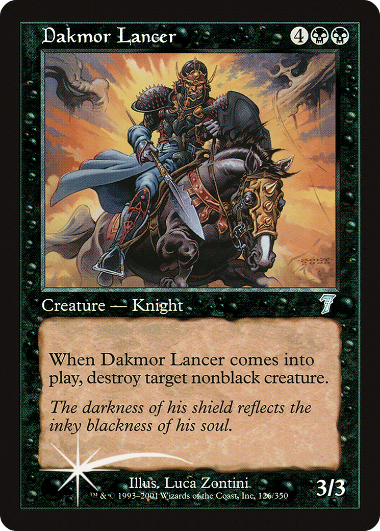 Lancier du Marennois — Seventh Edition — Magic: The Gathering