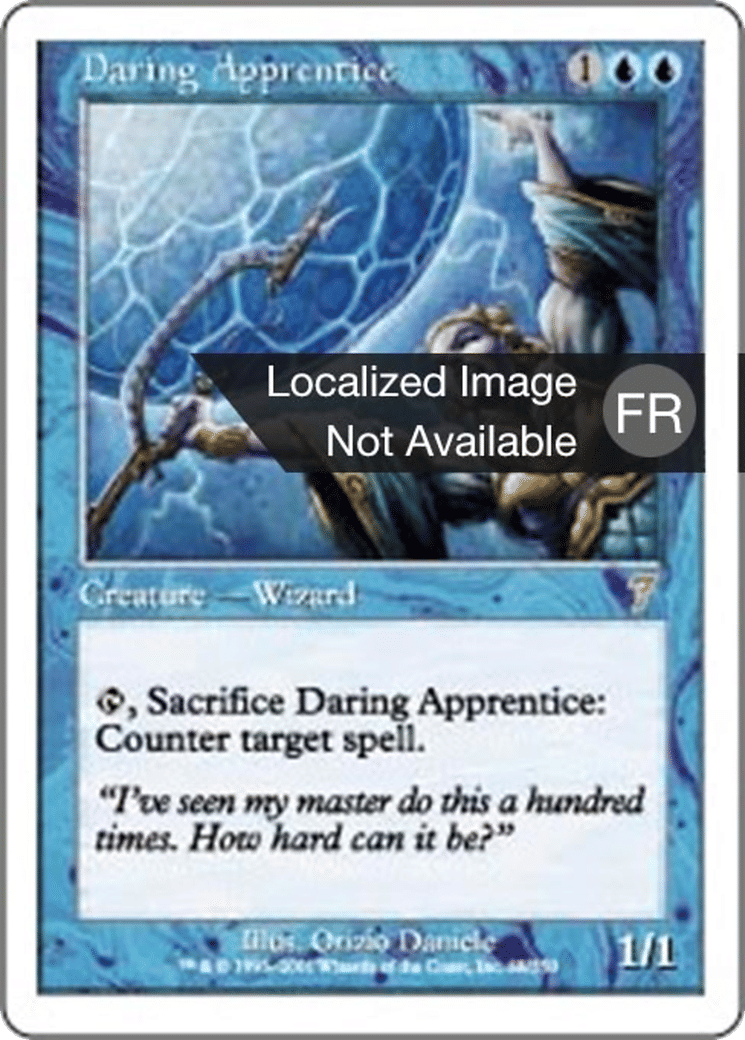 Apprentie audacieuse — Seventh Edition — Magic: The Gathering