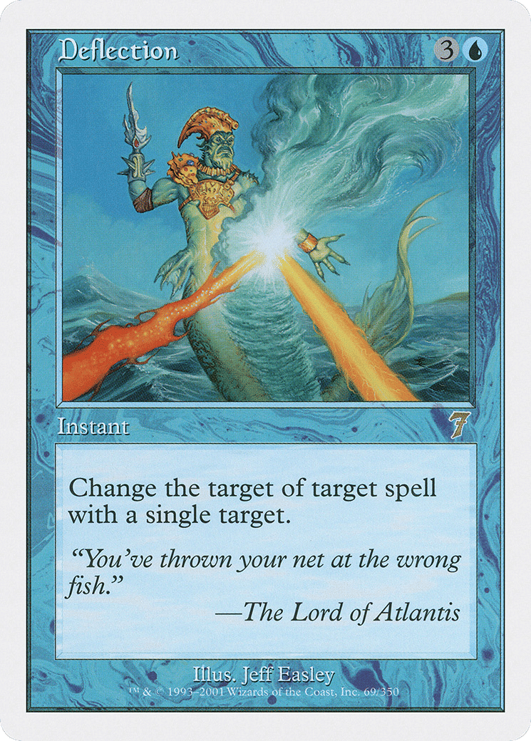 Deflection — Seventh Edition — Magic: The Gathering