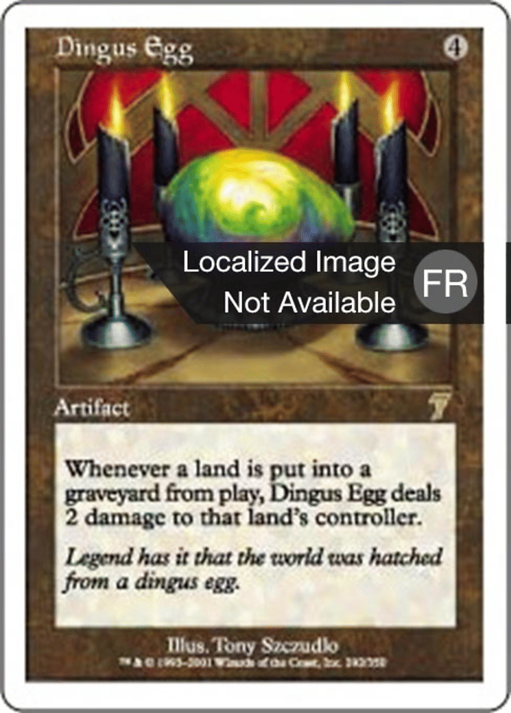 Œuf de dingus — Seventh Edition — Magic: The Gathering