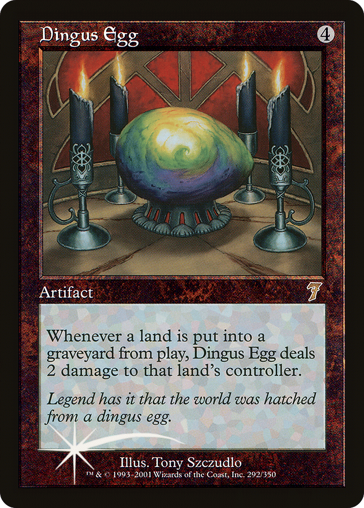 Dingus Egg — Seventh Edition — Magic: The Gathering