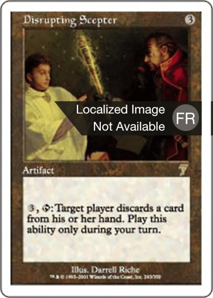 Sceptre de dislocation — Seventh Edition — Magic: The Gathering