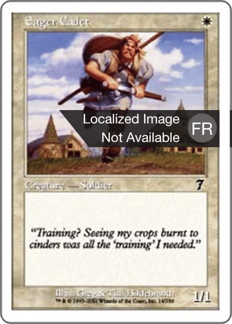 Cadet impatient — Seventh Edition — Magic: The Gathering