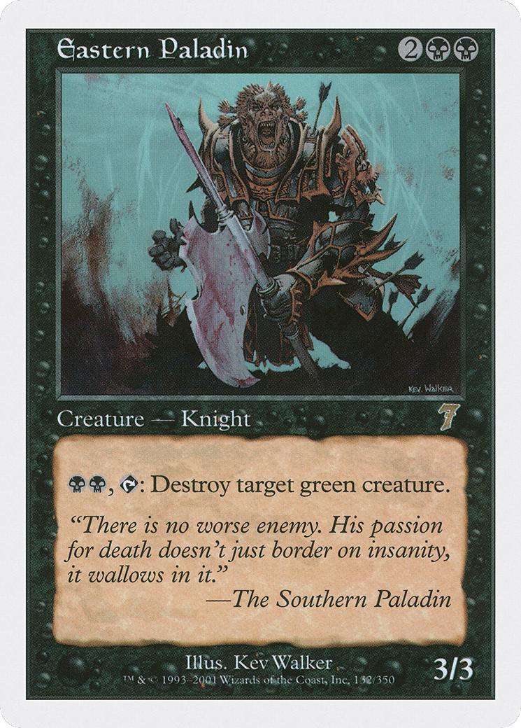 Eastern Paladin — Seventh Edition — Magic: The Gathering