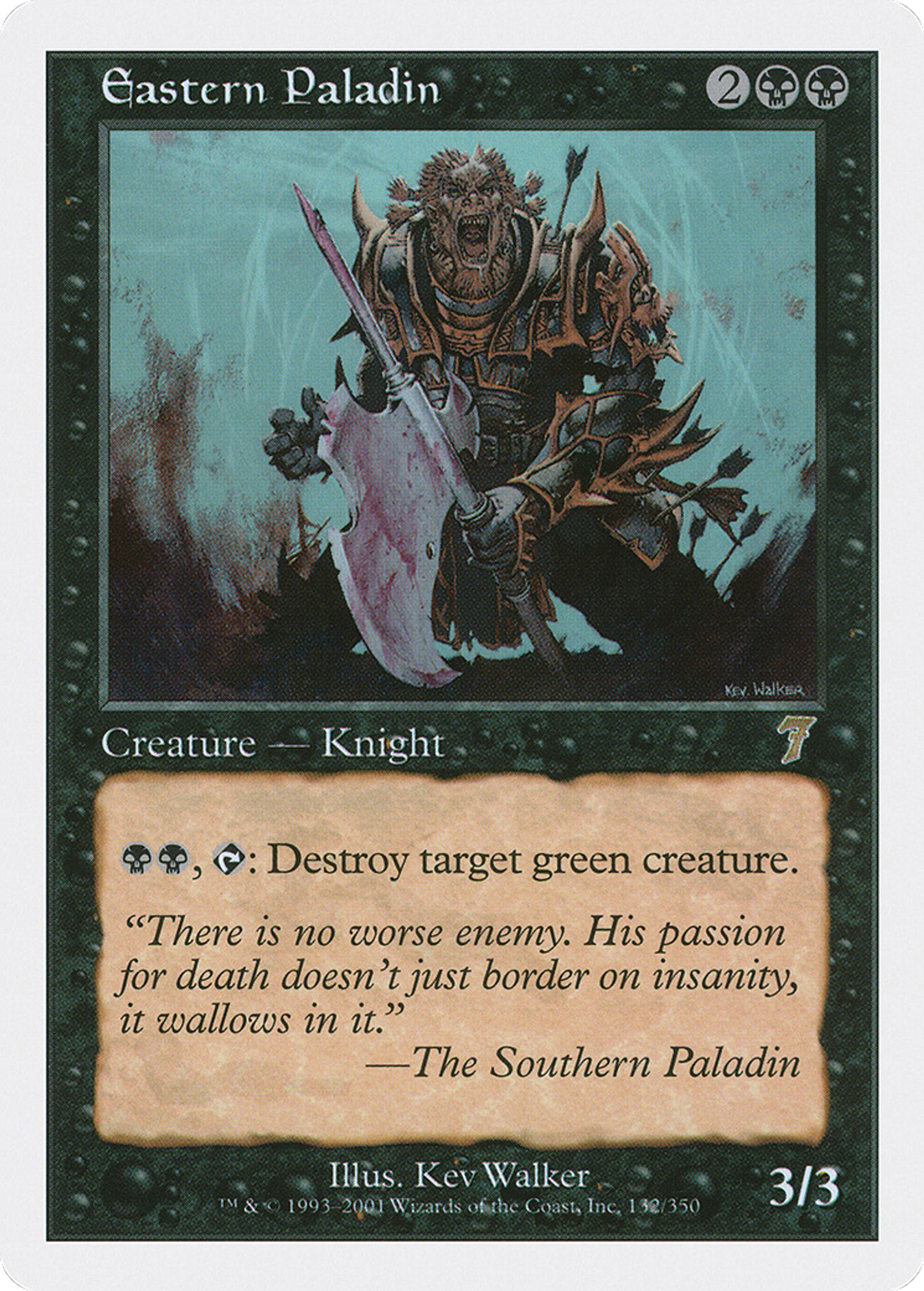 Eastern Paladin — Seventh Edition — Magic: The Gathering