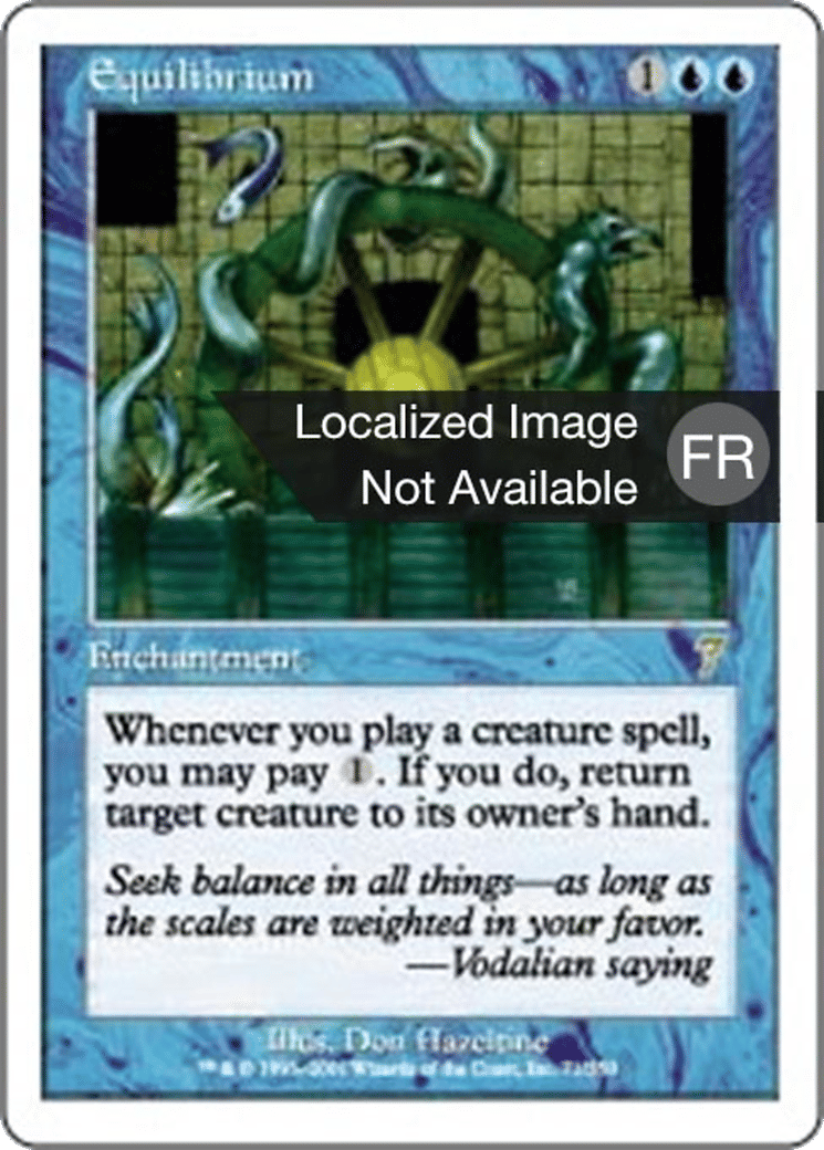 Équilibre — Seventh Edition — Magic: The Gathering