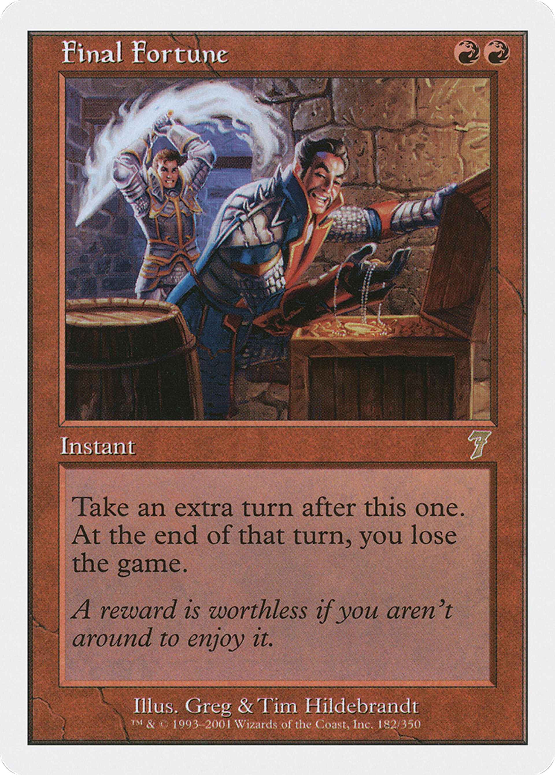 Dernière chance — Seventh Edition — Magic: The Gathering