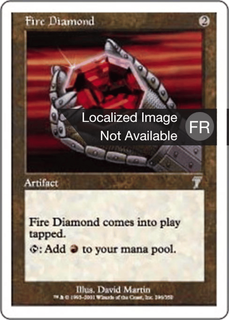 Diamant du feu — Seventh Edition — Magic: The Gathering