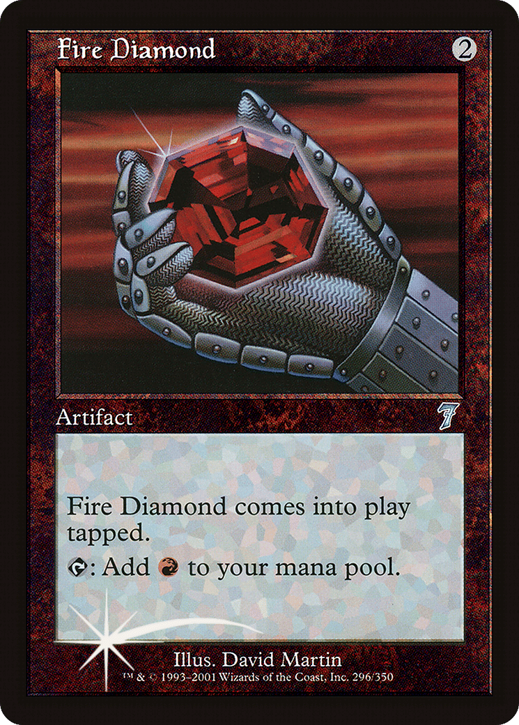 Diamant du feu — Seventh Edition — Magic: The Gathering