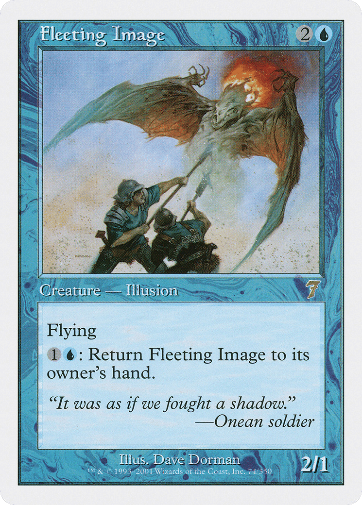 Fleeting Image — Seventh Edition — Magic: The Gathering