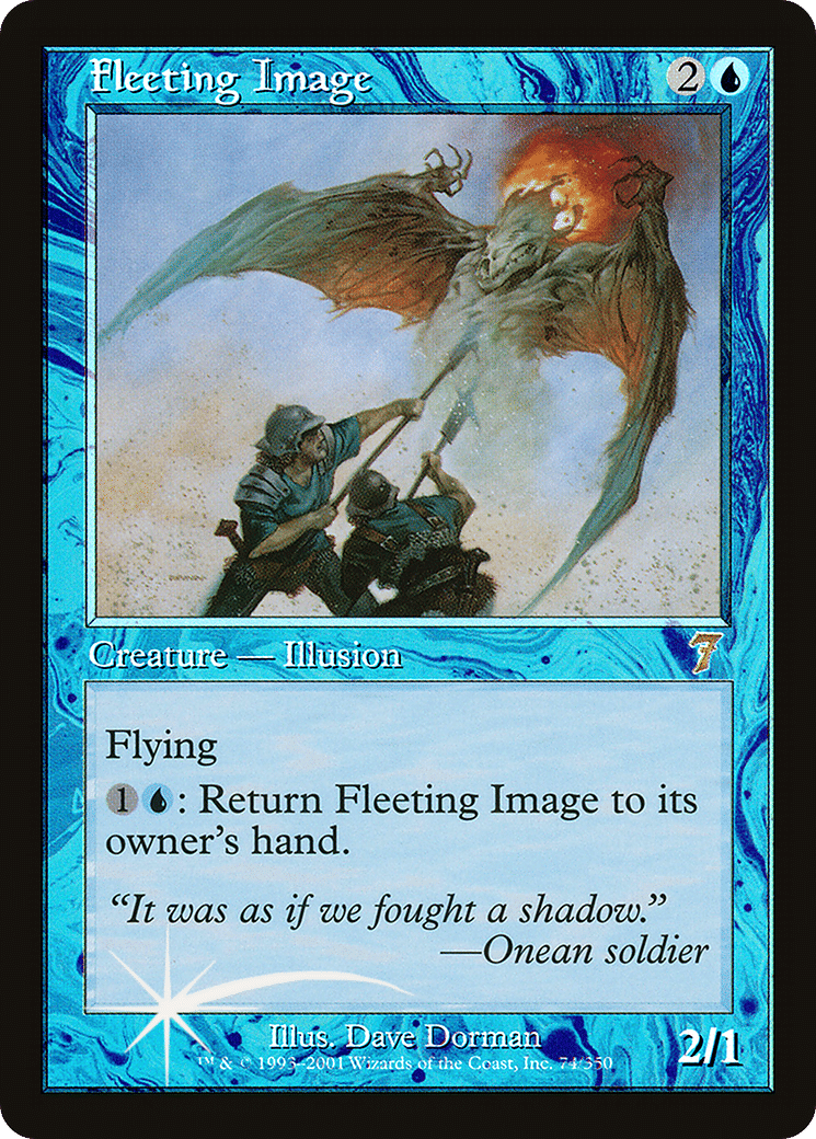 Fleeting Image — Seventh Edition — Magic: The Gathering