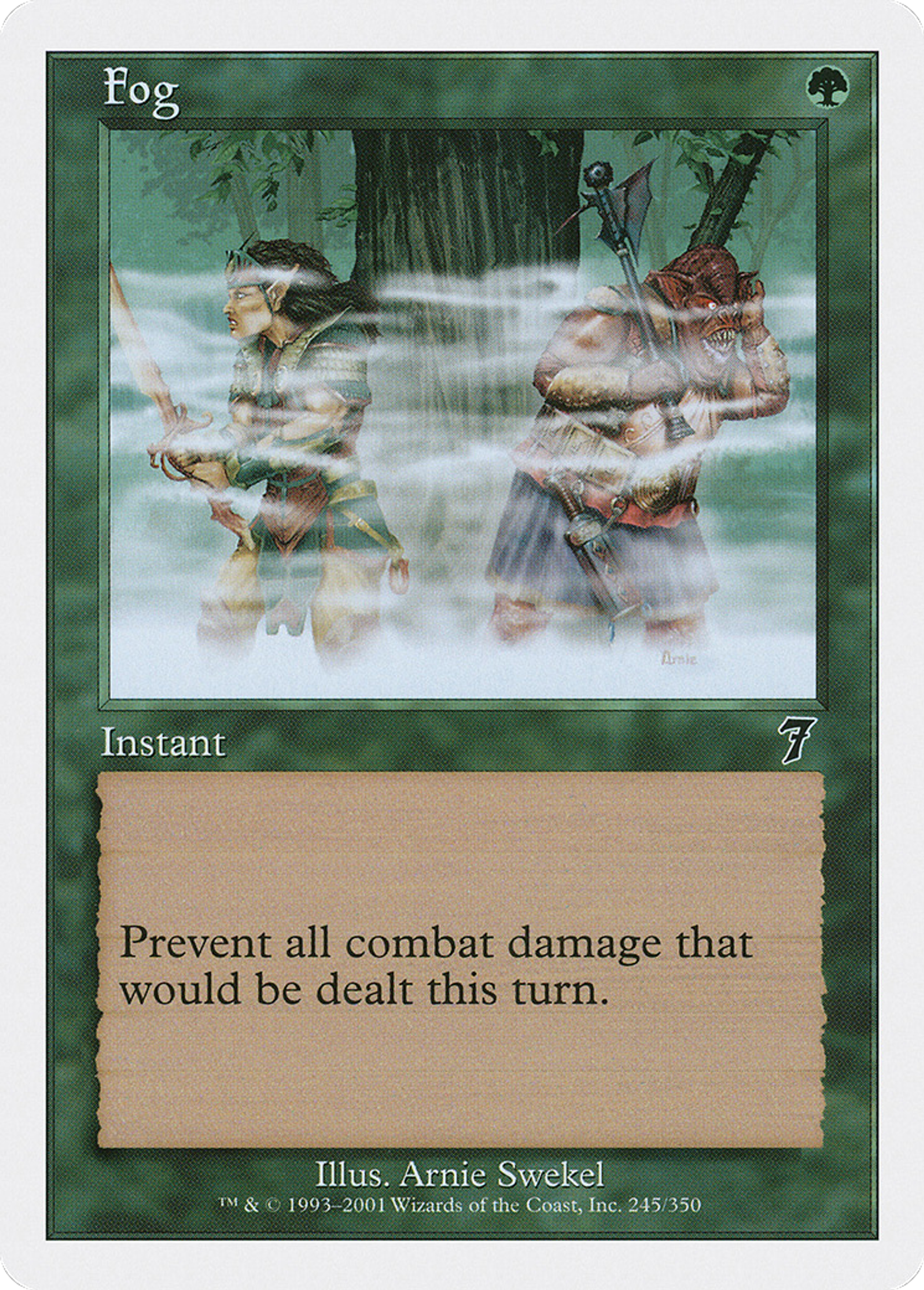 Brouillard — Seventh Edition — Magic: The Gathering