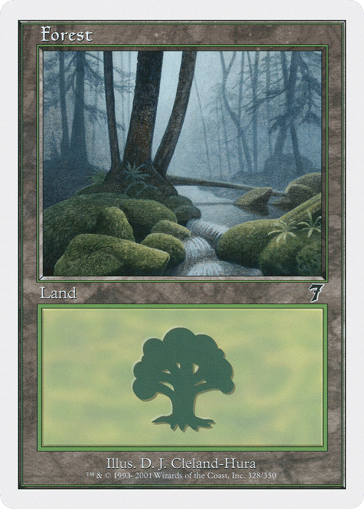 Forest — Seventh Edition — Magic: The Gathering