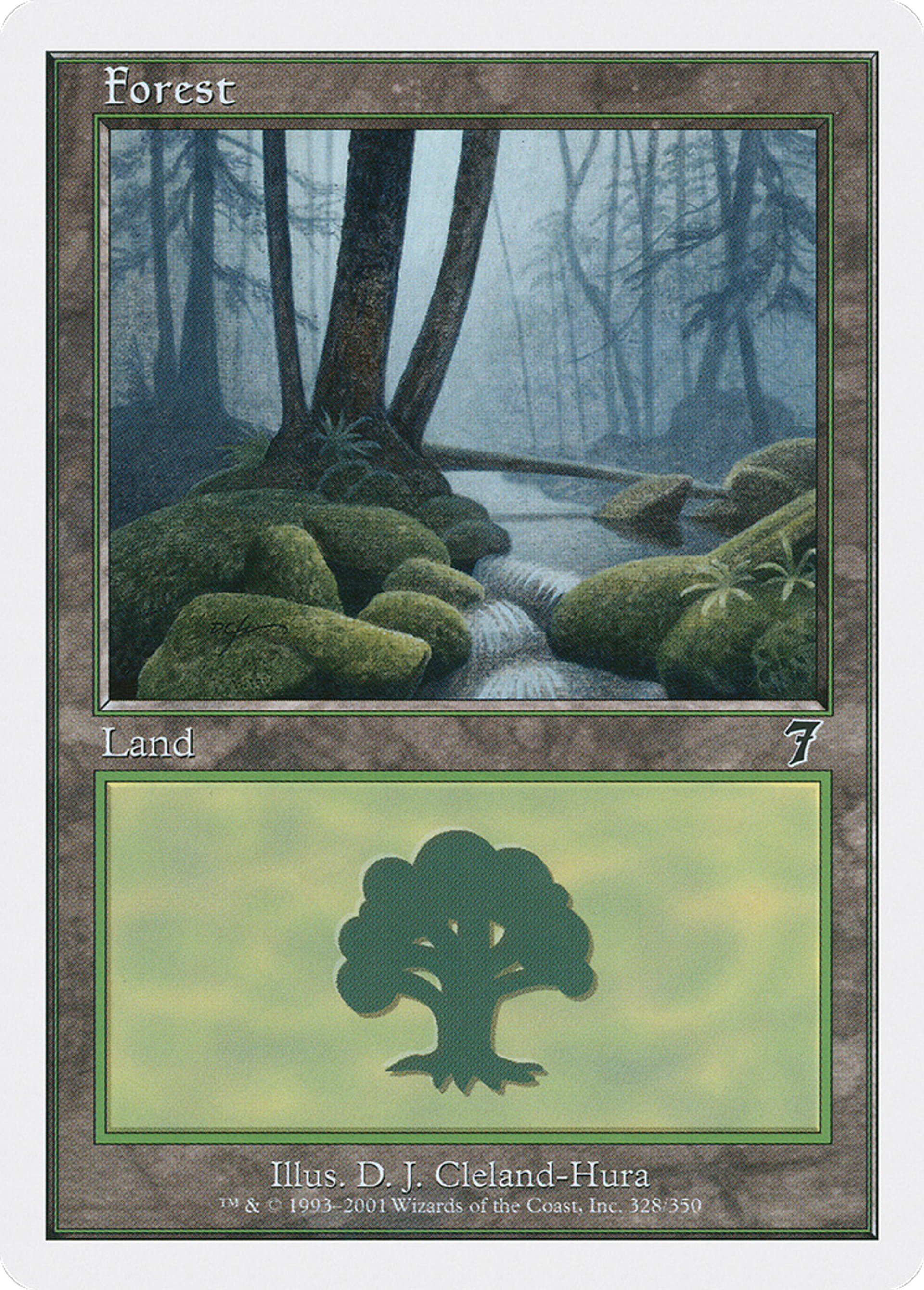 Forêt — Seventh Edition — Magic: The Gathering