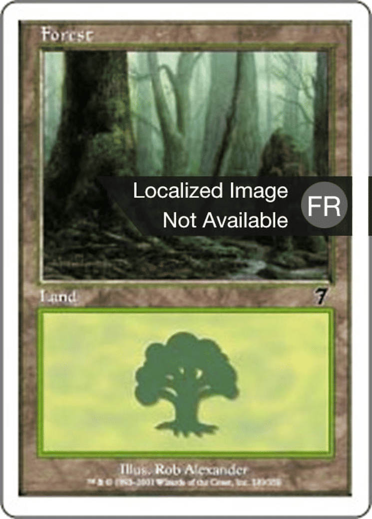 Forêt — Seventh Edition — Magic: The Gathering