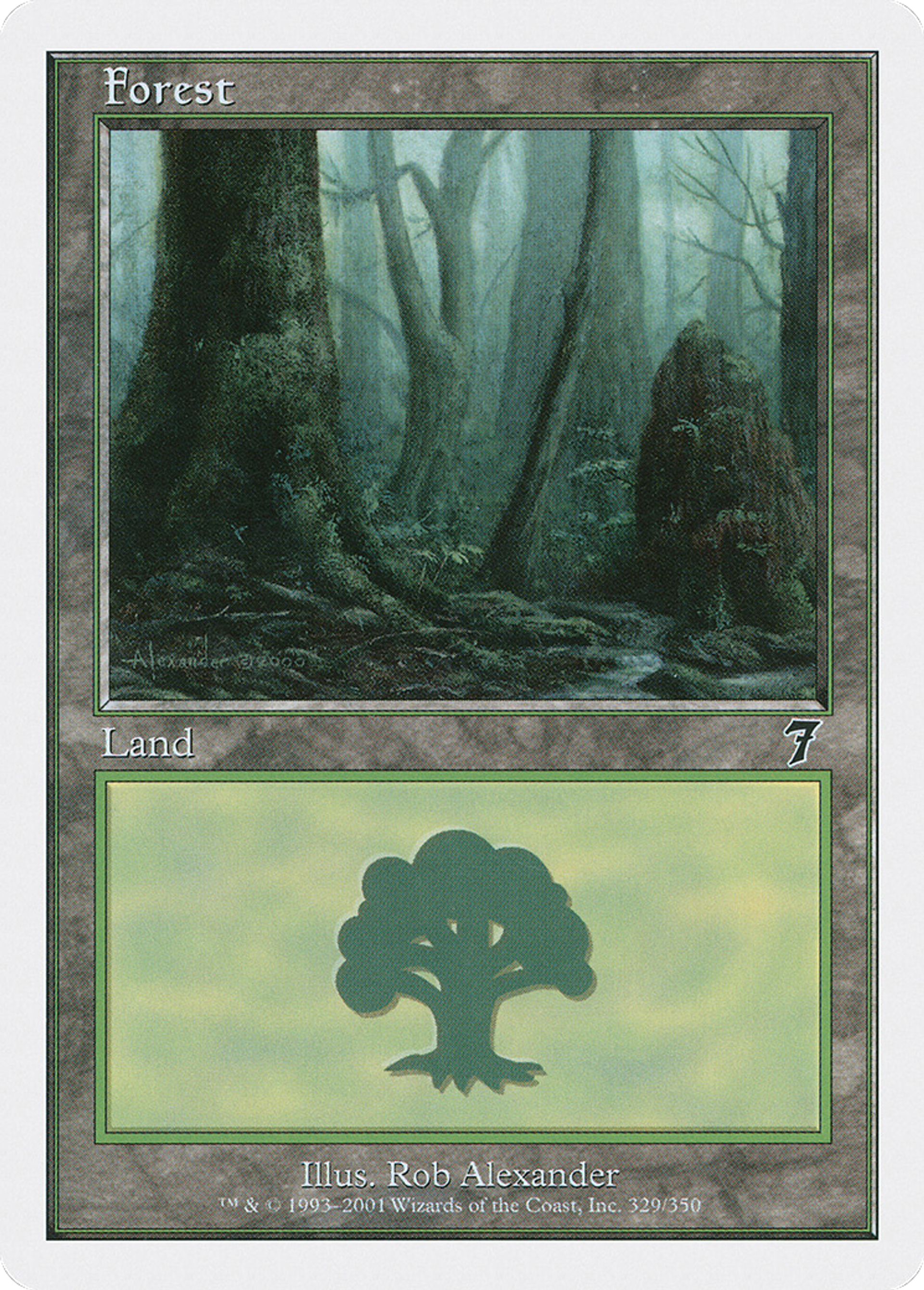Forest — Seventh Edition — Magic: The Gathering