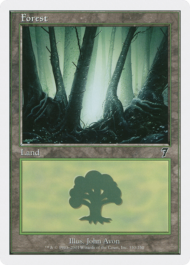 Forest — Seventh Edition — Magic: The Gathering