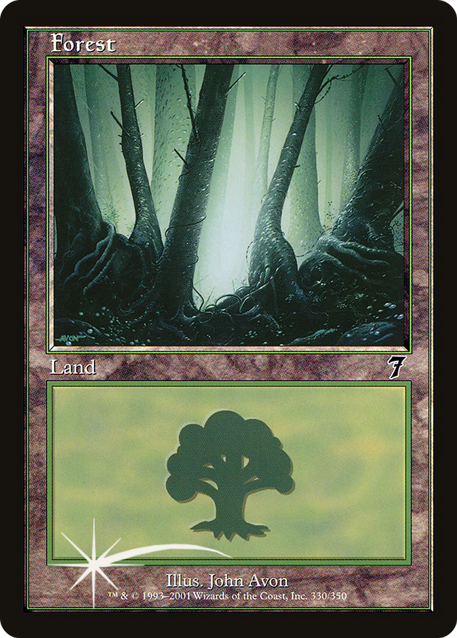 Forest — Seventh Edition — Magic: The Gathering
