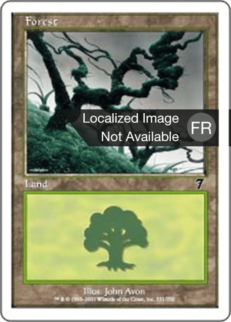 Forêt — Seventh Edition — Magic: The Gathering