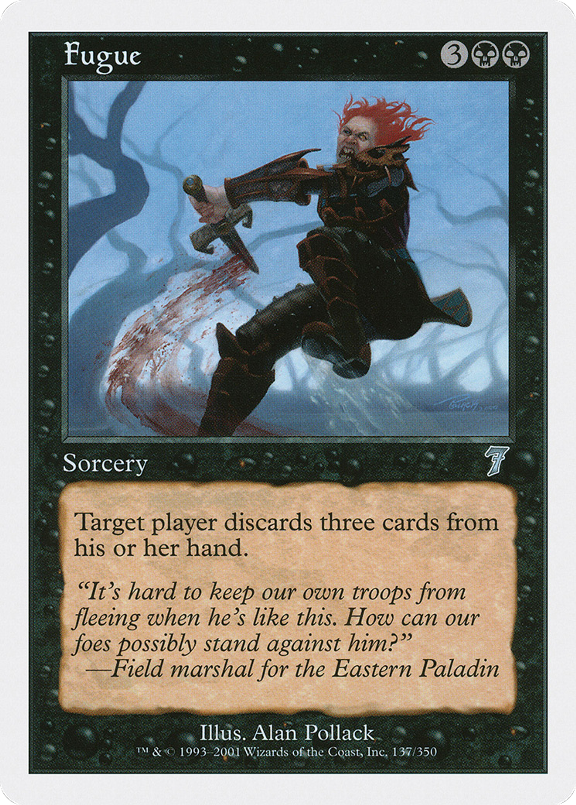 Fugue mentale — Seventh Edition — Magic: The Gathering