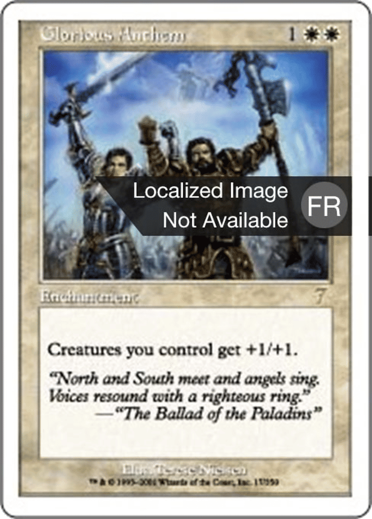 Antienne glorieuse — Seventh Edition — Magic: The Gathering