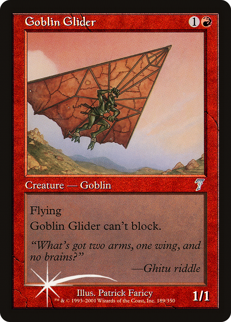 Goblin Glider — Seventh Edition — Magic: The Gathering