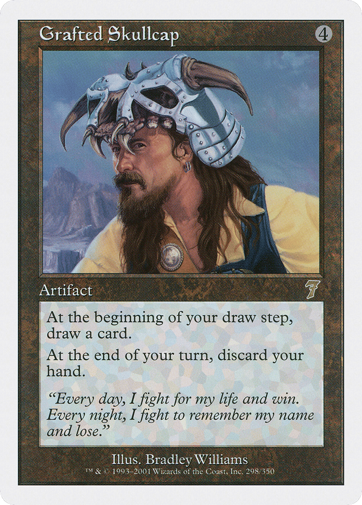 Grafted Skullcap — Seventh Edition — Magic: The Gathering