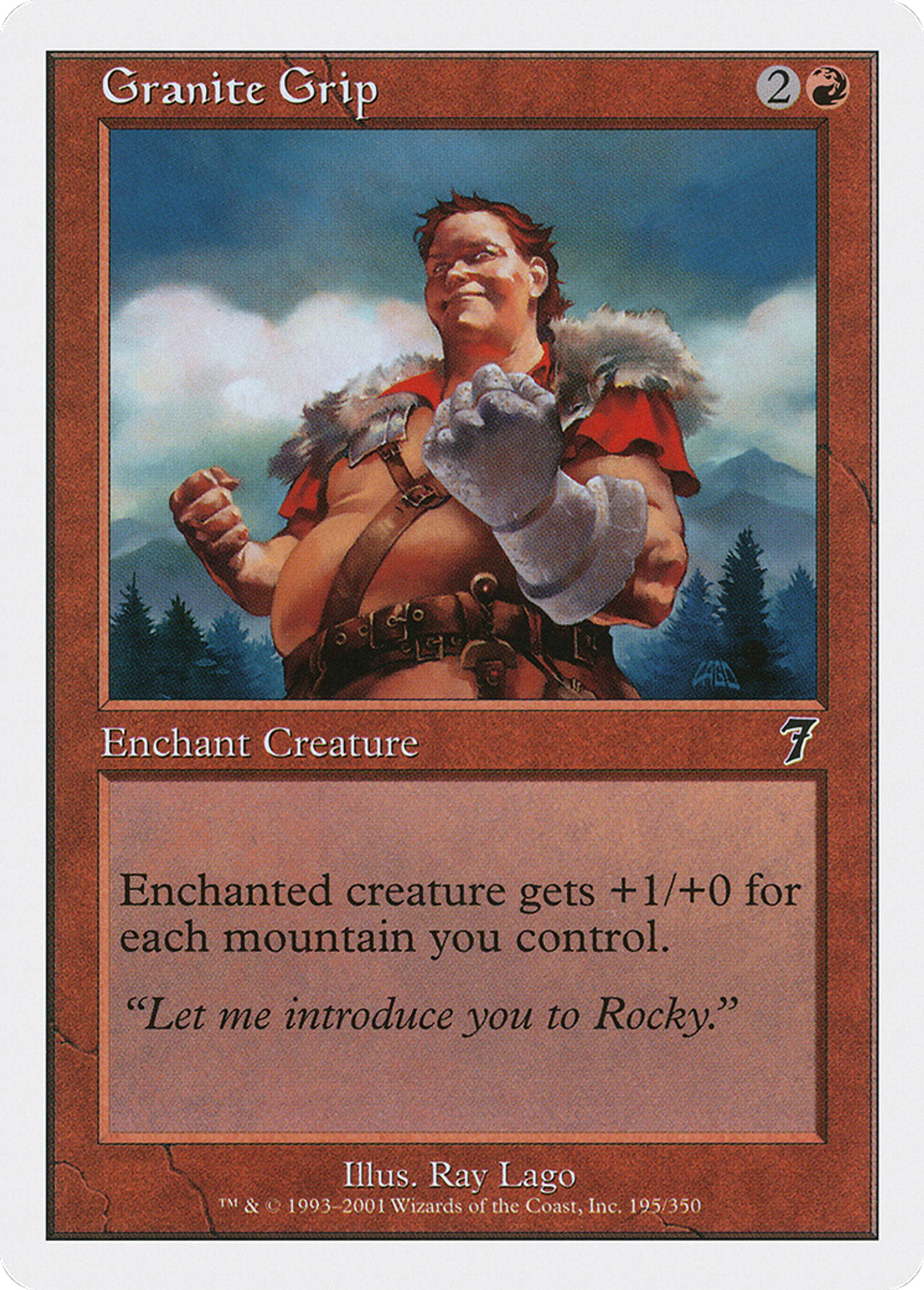 Granite Grip — Seventh Edition — Magic: The Gathering