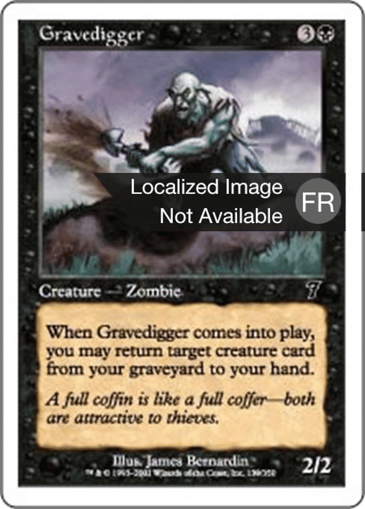 Fossoyeur — Seventh Edition — Magic: The Gathering