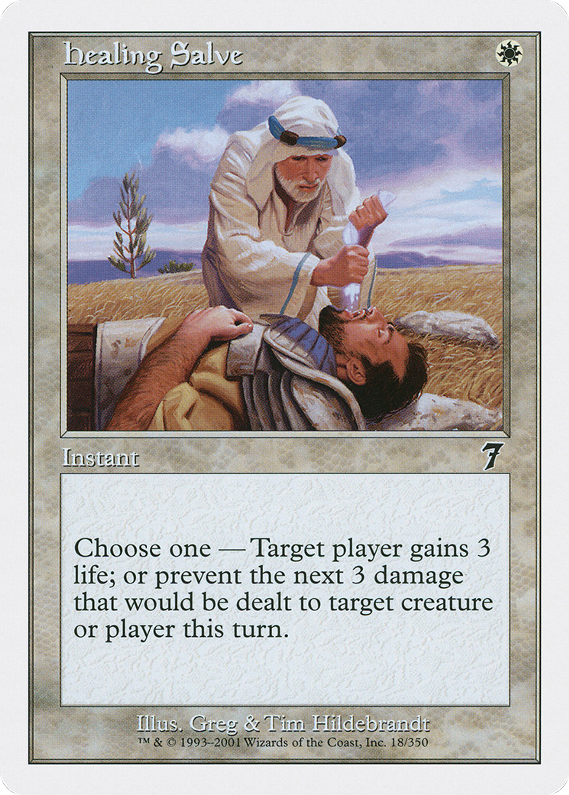 Healing Salve — Seventh Edition — Magic: The Gathering