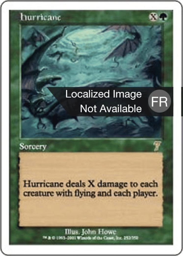 Ouragan — Seventh Edition — Magic: The Gathering