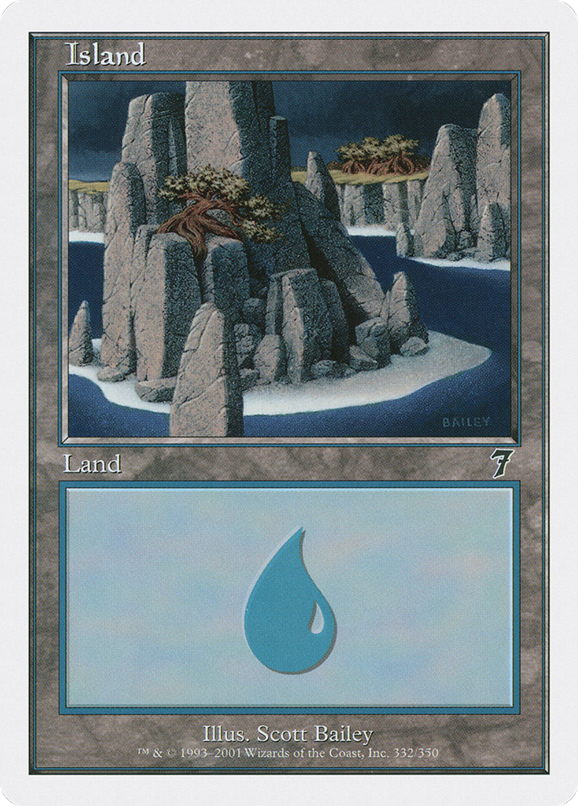 Island — Seventh Edition — Magic: The Gathering