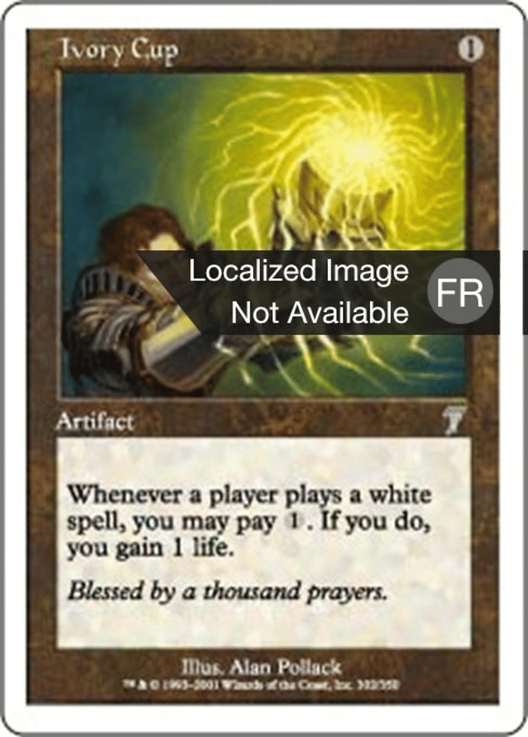 Coupe d'ivoire — Seventh Edition — Magic: The Gathering