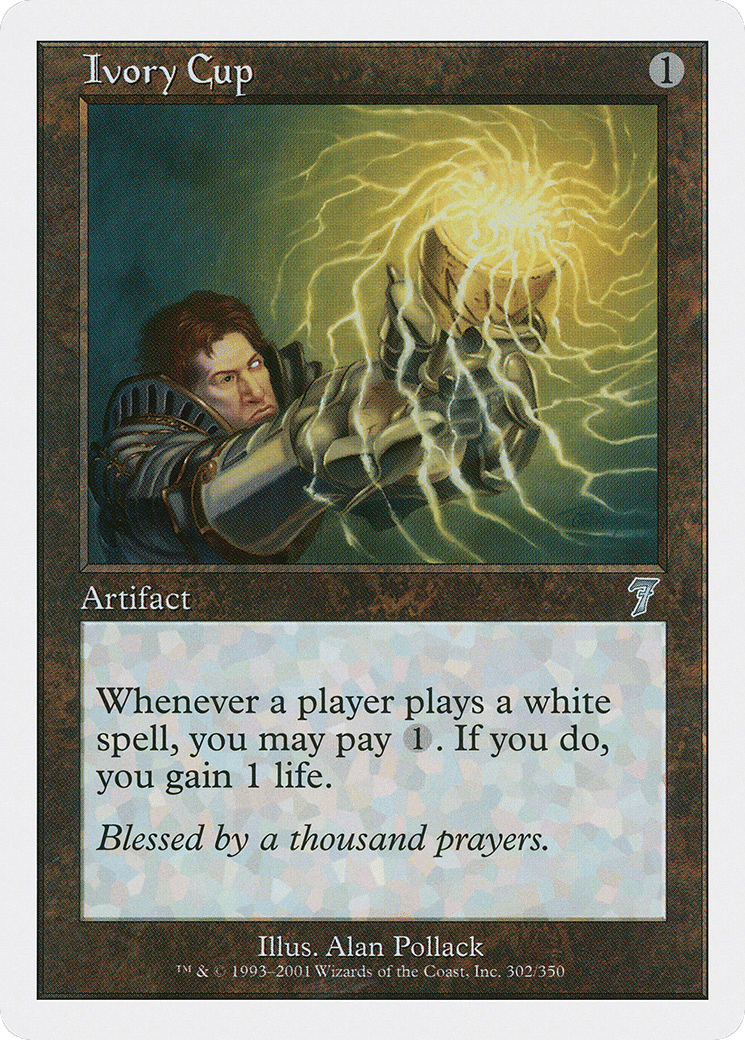 Ivory Cup — Seventh Edition — Magic: The Gathering