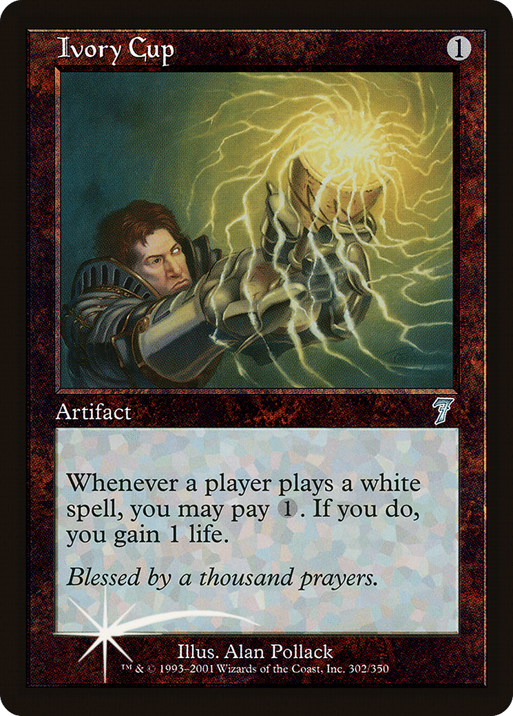 Ivory Cup — Seventh Edition — Magic: The Gathering