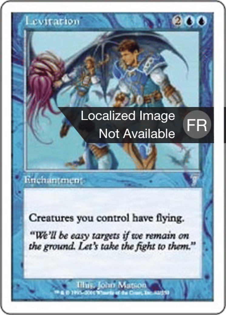 Lévitation — Seventh Edition — Magic: The Gathering